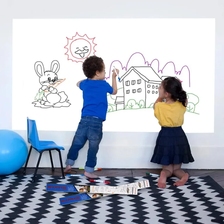 White Board Paper, Dry Erase Wallpaper, Peel And Stick Dry Erase