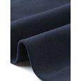 thumbnail image 6 of DARING DIVA Women's Plus Size A Line Notched Lapel Double Breasted Coat 1X Dark Blue, 6 of 6