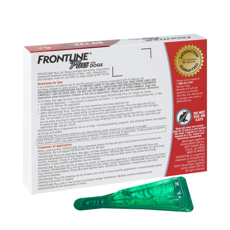 Frontline plus flea and tick hotsell