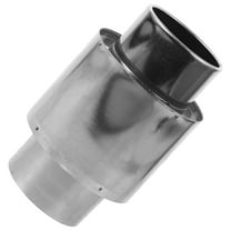OULII Metal Vent Connector for Gas Water Heater with Backflow Preventer and Easy Installation
