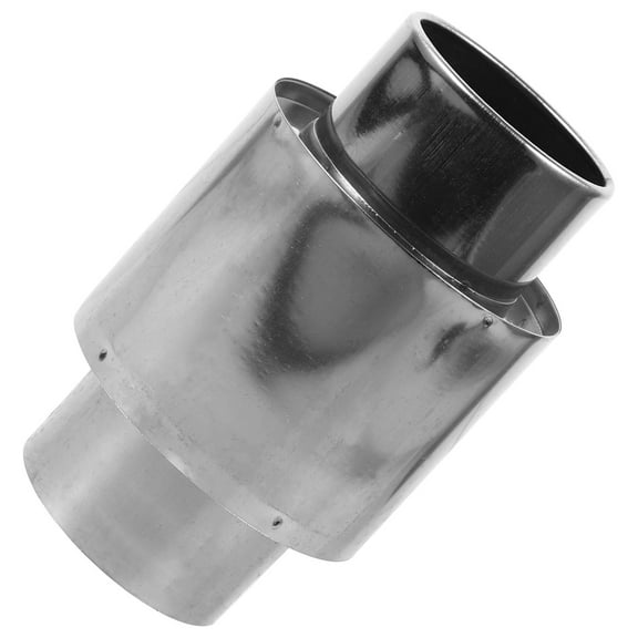 OULII Metal Vent Connector for Gas Water Heater with Backflow Preventer and Easy Installation