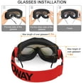 thumbnail image 3 of Lunettes de Ski, Findway Anti-UV, Design et Antibuée Lunettes de Neige pour Adultes et Jeunes, 3 of 7