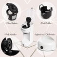 thumbnail image 4 of Mixpresso 2 in 1 Brewer Single Serve Coffee Maker for K Capsule and Ground Coffee, Single Cup Coffee Machine, Compact Size Mini Coffee Maker Quick Br, 4 of 5