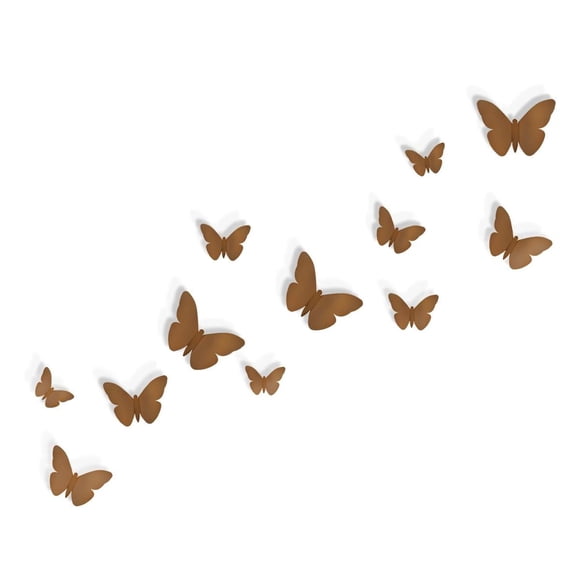 Mariposas 3D Better Place Pared Chocolate 12X10Cm 12Pzs