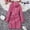 Hot Pink, variant on HJYCHN Girls Dresses Long Sleeve Hooded Ribbed Knit Dress with Tie Belt for Toddler Dress 9-10 Years