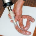 thumbnail image 3 of TidBay Stainless Steel Sausage Maker Kit Professional Beef Jerky Shooter for Ground Meat Large Capacity Jerky Maker with Meat Pusher Brushes Sausage Machine Set for Homemade Snacks, 3 of 7