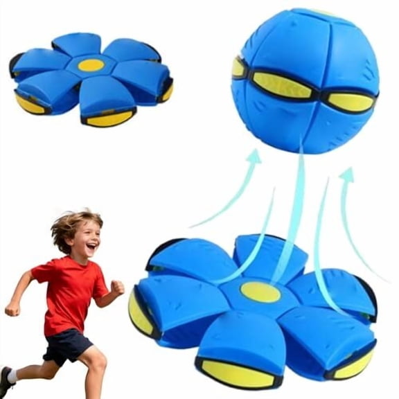 2026 Upgraded Bouncing Ball with LED Lights, Magic Metaball, Magic Flying Saucer, Bouncy Ball, Family Interaction(1PCS)