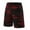 Red, variant on Men's Camo Gym Workout Shorts with Zipper Pockets Running Shorts Elastic Waist Training Athletic Short Pants Red XL