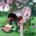 thumbnail image 5 of Magnetic Mailbox Covers Patriotic USA Flags 4th July Mailbox Stickers MailWraps Post Cover Standard Size 20.7x18.03 inch Home Decor, 5 of 5