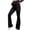 Black, variant on pstuiky Maternity Work Pants Flared Yoga Pants for Women Wide Leg Pants with Support Belly Band High Waisted Casual Slim-Fit Pregnancy Long Pants Activewear for Women Pregnancy Pants