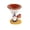 Brown, variant on Fantasy Style Garden Sculpture Bird Feeder, Decorative Outdoor Feeding Station, Artful Yard Ornament, Landscape Decor, Brown