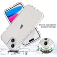 thumbnail image 6 of Clear Case for iPhone 15 Plus, Thin Slim Crystal Bilayer Bumper Shockproof Protective Case Cover for iPhone 15 Plus 6.7 inch 2023 (Clear Blue), 6 of 9