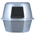 thumbnail image 5 of Van Ness Pet Products Large Corner Enclosed Cat Litter Pan with Odor Door and Zeolite Air Filter, 5 of 7