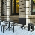 thumbnail image 3 of Compamia Tom Resin Dining Stool in Black finish, 3 of 8