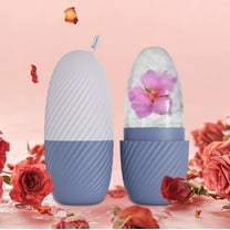 EGYMEN Silicone Ice Molds, Reusable Facial Massage Roller, Beauty Skin Care Tool, Food Grade Ice Compress Mold