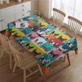 thumbnail image 2 of Boston Terrier Rectangle Tablecloth 60"x84",Waterproof Polyester Rectangle Table Cloth, Wipeable Spillproof Polyester Tablecloth for Dining, Camping, Indoor and Outdoor, 2 of 5