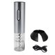 thumbnail image 1 of Sacacorchos eléctrico Jadeshay abridor de vino Acero inoxidable recargable USB, 1 of 8