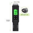 thumbnail image 2 of RKSTN Water quality tester 5 In 1 Digital Water Quality Tester Pen Salinity PH Temp And Meter For Drinking Water Hydroponics Pools, 2 of 8