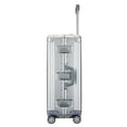 thumbnail image 3 of All Aluminum-magnesium Alloy Luxury Entire Hard Metal Case 24" Luggage Silver, 3 of 5