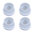thumbnail image 1 of Shisuyan 4pcs Chair Foot Covers Table Foot Caps Silicone Felt Foot Pads Chair Accessory, 1 of 8