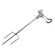 thumbnail image 2 of Soporte para Caña de Pescar Soporte para Herramienta de Pescado Soporte de Soporte Portátil Soporte para Caña de Pescar Al Aire Libre Soporte para Cañ plata extendida shamjiam Soporte para caña de pescar, 2 of 7