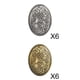 thumbnail image 1 of 12 piezas símbolo broche Suecia capa para proteger suéter alfileres joyería, 1 of 9