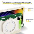 thumbnail image 3 of FJLBDE Case for Xiaomi Mi Pad 6/ Mi Pad 6 Pro 11 Inch 2023 with 360 Kickstand, Shoulder Strap Carrying Protective Cover, Multicolor Green, 3 of 6
