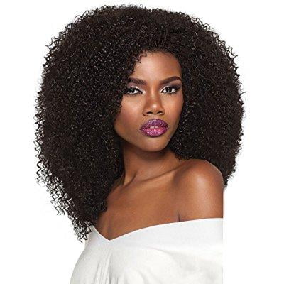 Outre Synthetic Half Wig Quick Weave Big Beautiful Hair 3C-Whirly (1B)