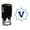 Blue, variant on Printtoo V Alphabet Monogram Initial Octagon Celtic Swirl Frame R-40 Office Stationary Self Inking Rubber Stamp