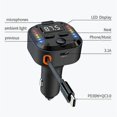 thumbnail image 2 of compatible C69 PD 30W Fast Charger FM Transmitter Bluetooth Car Charger with Type-C Extendable Cable_Perfect Gift, 2 of 4