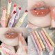 thumbnail image 1 of Water Light Jelly Love Heart Shape Lipstick Pen Solid Mirror Lip Glaze Moisturize Clear Lipgloss Korean Lip Tint Balm Maquillage01-Heart Shape He Qiyong unisex, 1 of 1