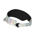 thumbnail image 2 of Sikiie Colorful Seashells Sun Visor Hat Adjustable Velcro Golf Visor Sports Sunscreen Visor Hat for Outdoor Activities, 2 of 7