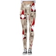 thumbnail image 2 of WILLBEST Leggings con Estampado Navideño para Mujer, Pantalones de Yoga de Cintura Alta, Deportivos, Elásticos, Cómodos Y de Tela Suave 2974 Extra Grande, 2 of 4