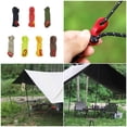 thumbnail image 2 of Reflective Paracord Rope Highly Strength Tent Lanyard Strap Outdoor Camping Canopy Rope Guyline Hiking Equipment, 2 of 8