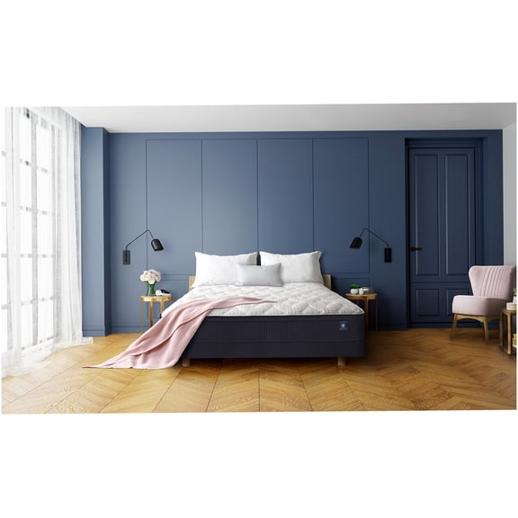 Queen Hybrid Cooling Gel Memory Foam Mattress, Plush Euro Top with Edge Support & Motion Isolation, Pressure Relief Mattress