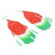 thumbnail image 4 of Watermelon Beaded Tassel Earrings Summer Boho Handmade Long Beaded Tassel Earrings for Women Girls, 4 of 5