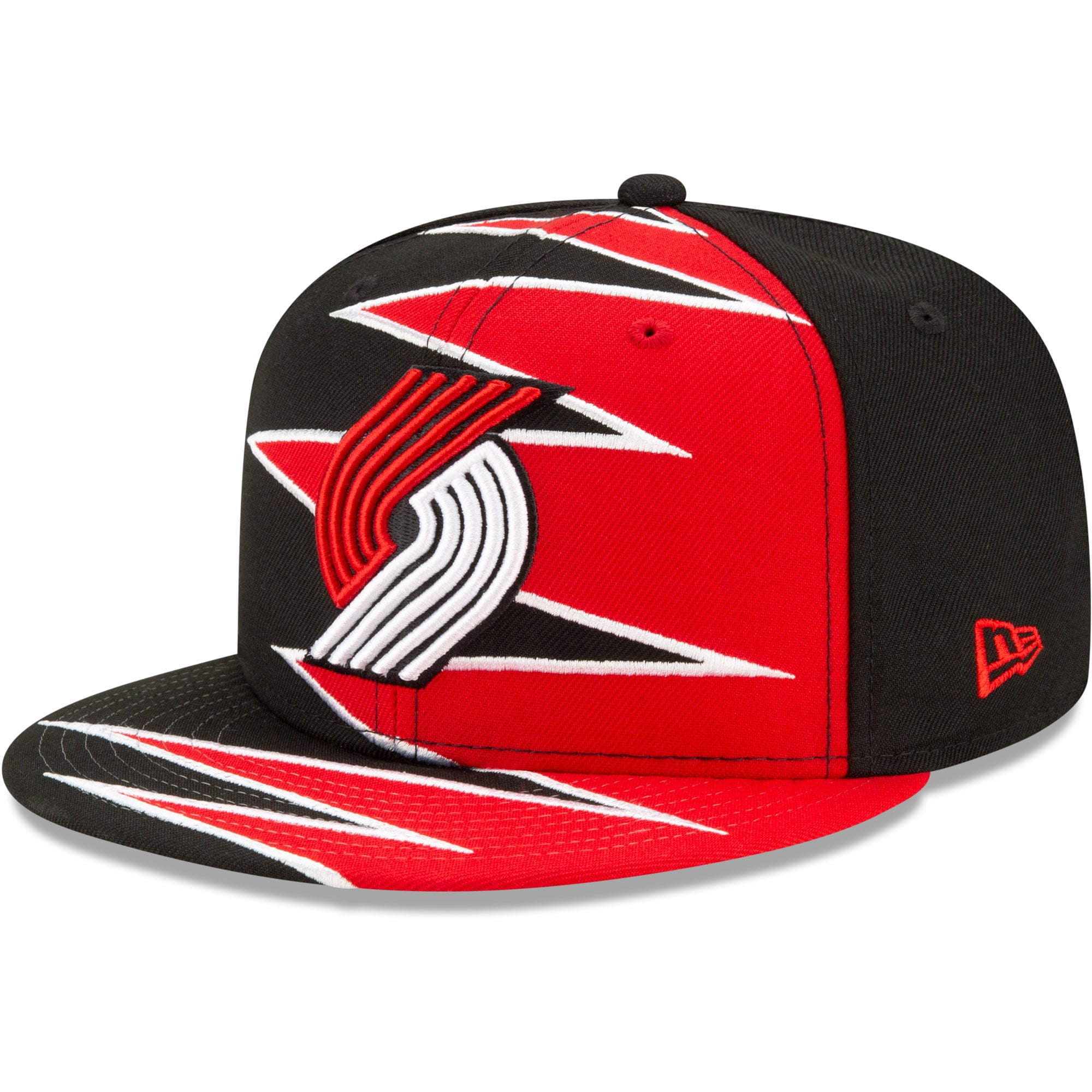 Red Portland Trail Blazers Zig Zag 