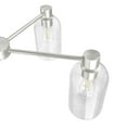 thumbnail image 5 of Hunter - Lochemeade 5-light Brushed Nickel, Large Chandelier, Dimmable, Modern Style, Candle Shaped, for Bedrooms, Dining, Living Rooms - 19197, 5 of 10