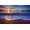 Unframed, variant on Art.com Colorful Sunrise with a Breaking Wave Photographic Print by West Coast Scapes, 36" x 24"