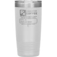 thumbnail image 1 of Prescription Coffee Rx Tumblers 20oz Insulated Tumbler/White, 1 of 1
