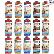 Premier Protein Shake, High Protein Shake Assorted Variety Pack Sampler - 11 Fl Oz ((5 Flavor - Pack of 15))