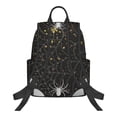 thumbnail image 2 of Balery Spiderweb Bats And A Spider Lightweight Backpack for Men and Women - Durable and Water-Resistant, Ideal for School, Work, Travel, and Everyday Use, 2 of 9