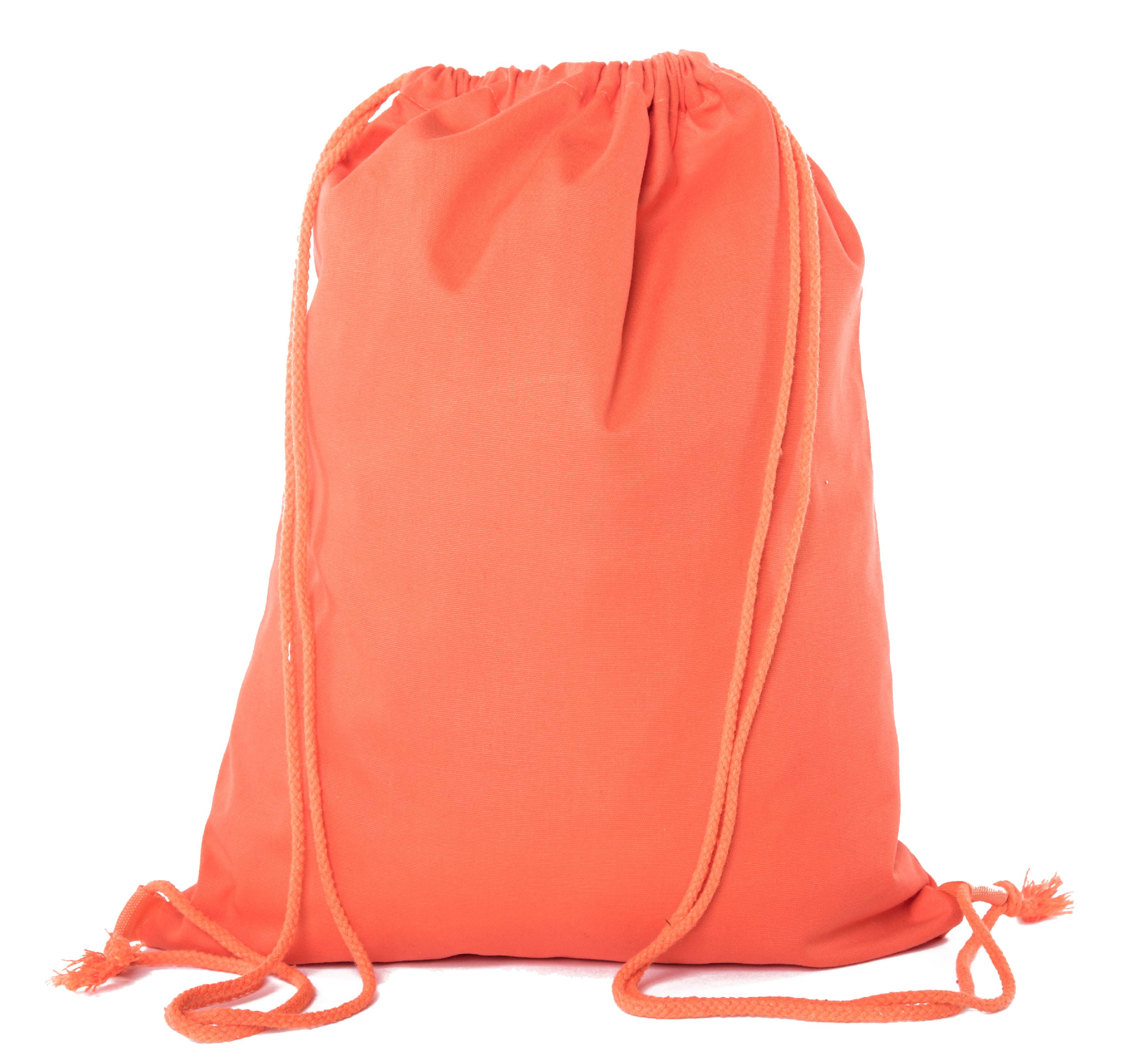 MultiPurpose 100 Cotton Canvas Drawstring BackpacksWholesale Heavy