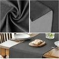 thumbnail image 4 of Mode Light Brown Table Runner, Seasonal Fall Washable Kitchen Dining Table Decoration for Home Party Decor 13x72 Inch, 4 of 15