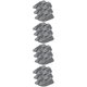 thumbnail image 1 of 4sets Elastic Fit White Shoe Covers for Indoor Use and Youth Wrestling Covers 3pairs4, 1 of 5
