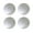 White, variant on 4Pcs Glowing in The Dark Golf Balls LED Light Up Golf Balls for Night Sports