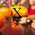 thumbnail image 2 of Spider Halloween Decoration Hang Tag Set with 26 Iron Letters 5.3 cm x 9 cm, Black Rope Included, 2 of 4