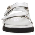 thumbnail image 2 of Sandalia Steve Madden Mona de Cuero Plata con Suela Plana, 2 of 7