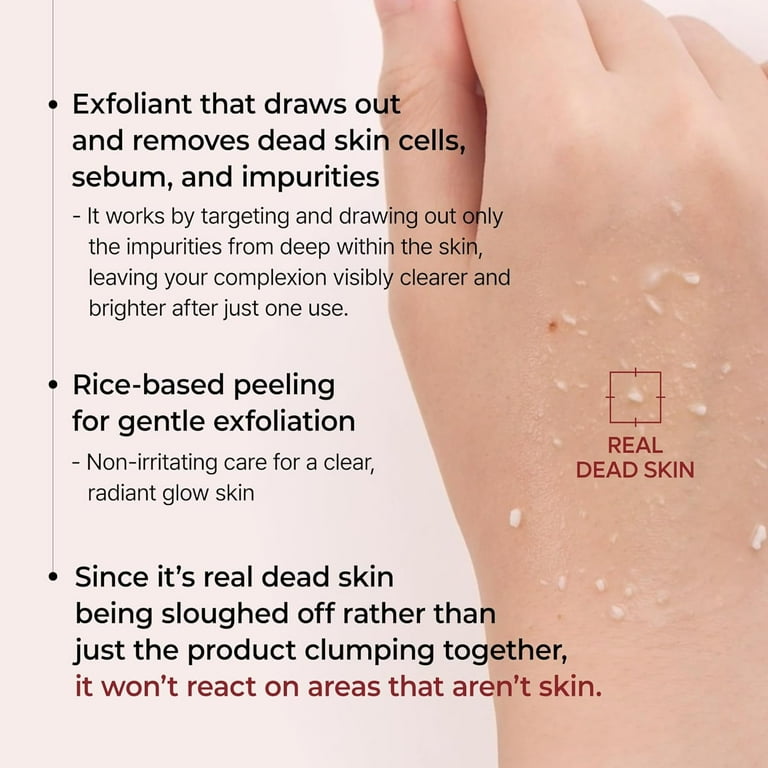 Dr Melaxin Radiance Peel Shot, 2.9 fl.oz Chemical Exfoliator for Dull Skin White + Black Rice