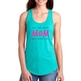 thumbnail image 1 of To The Best Mom Bold Pink   Racerback Tank Women -Image by Shutterstock, Female x-Large, 1 of 4